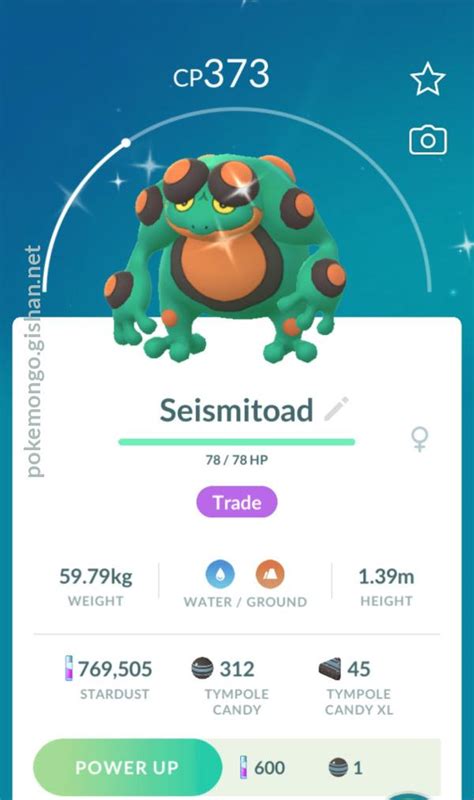 shiny seismitoad pokemon go|Pokémon GO shiny Pokémon .